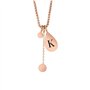 Fossil - Collier de Perles Blanches Val Classic Teardrop pour Femme, Jf04153791