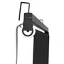 IDMarket - Lot de 3 Stores enrouleurs L.124 x H. 225 CM pour pergola Noir