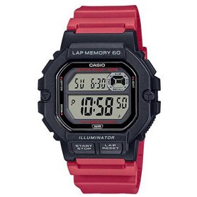Casio Hommes Analogique-Numérique Quartz Montre avec Bracelet en Acier Inoxydable