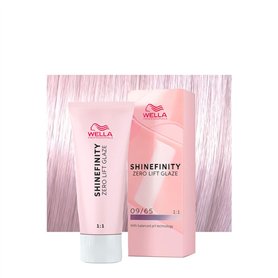 Wella Shinefinity Pink Shimmer 09/65 Blond Très Clair Violet Acajou 60ml - coloration demi-permanen