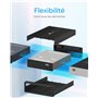 ICY BOX Boîtier externe 5,25 pouces pour lecteurs Blu-ray et DVD, USB 3.0, Boîtier externe pour graveur de DVD, Boîtier pour gra