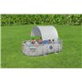 Bestway Flowclear Auvent pour Piscine 2,10 m X 3,40 m