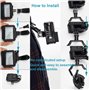 FLYAMAPIRIT Adaptateur vertical à 90 degrés pour caméra d'action GoPro Hero et autres caméras de sport