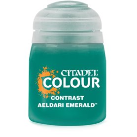 Games Workshop Citadel Pot de Peinture - Contrast Aeldari Emerald (18ml)