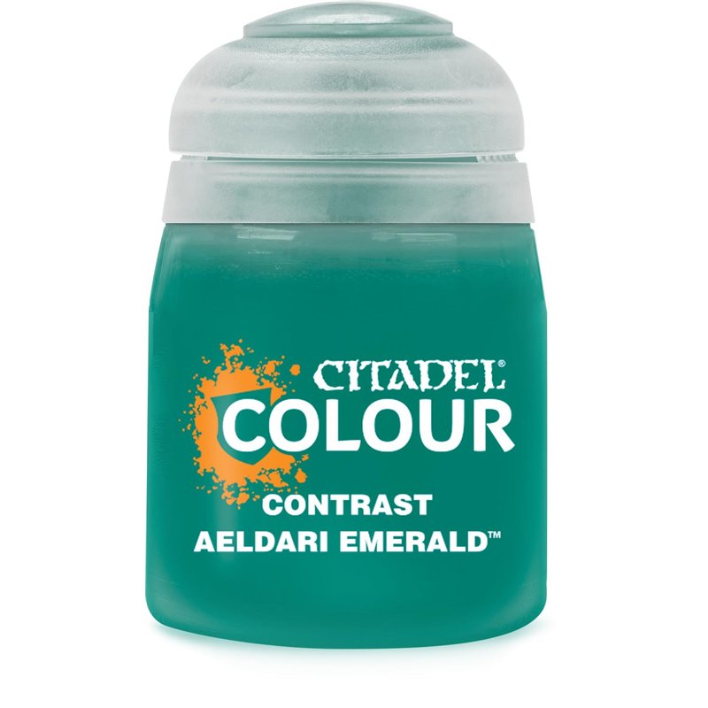 Games Workshop Citadel Pot de Peinture - Contrast Aeldari Emerald (18ml)