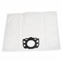 vhbw 10x Sacs remplacement pour Kärcher 4039784550339, 6.904-413.0 pour aspirateur - microfibres non tissées, 39cm x 24,5cm blan