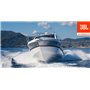 JBL Stage Marine Haut Parleur étanches 6-1/2" (160mm) - 180 Watts Deux Voies Haut-parleurs Marins pour Bateau - Enciente encastr