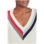 Tommy Hilfiger Jewelry Collier avec Pendentif pour Femme en Or Jaune avec Onyx Noir - 2780656