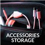 Steelplay - Etui Rigide Compatible Switch/Switch Lite et OLED - Housse de Transport avec Poignée, Poche Zippée pour Accessoires 