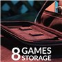 Steelplay - Etui Rigide Compatible Switch/Switch Lite et OLED - Housse de Transport avec Poignée, Poche Zippée pour Accessoires 