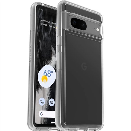 Otterbox Symmetry Clear Coque pour Google Pixel 7, Antichoc, Anti-Chute, Protection Fine, supporte 3 x Plus de Chutes Que la Nor