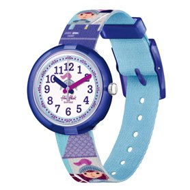 Flik Flak Mixte Enfant Analogique-Numérique Quartz Montre avec Bracelet en Plastique