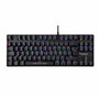 Konix Drakkar Clavier Gaming Filaire mécanique Alfheim TKL AZERTY - Format TKL sans pavé numérique - Rétroéclairage RVB