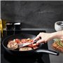Tefal G28806 Hard Titanium On Poêle à frire 28 cm - Aluminium - Revêtement antiadhésif sans danger - Indicateur de température -