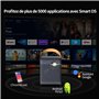 WEMAX Dice True 1080p Mini Projecteur Portable, Batterie 3 Heures, 700 ANSI Lumens, 4K HDR10, Videoprojecteur WiFi Bluetooth, An