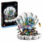 LEGO 43225 Disney Le Coquillage Royal de La Petite Sirène, Maquette à Construire, Modèle Réduit avec Figurines, pour Femmes et H