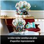 LEGO 43225 Disney Le Coquillage Royal de La Petite Sirène, Maquette à Construire, Modèle Réduit avec Figurines, pour Femmes et H