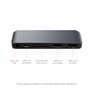 SATECHI Adaptateur SD USB-C Mobile Pro avec Chargeur USB-C, HDMI 4K, USB 3.0, Lecteurs de Cartes Micro/SD et Prise Jack 3,5mm - 