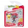 Pokémon Figurine Jouet 2-Pack Mew & Mewtwo Figurine 5-10 cm - Nouveau Officielle Jouet