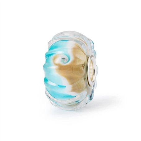 Trollbeads Marée écrasante, Breloques pour Bijoux, small, verre murano