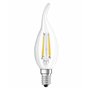 OSRAM Lampe LED dimmable Superstar avec un rendu des couleurs particulièrement élevé (CRI90), E14-base, Aspect filament ,Blanc c