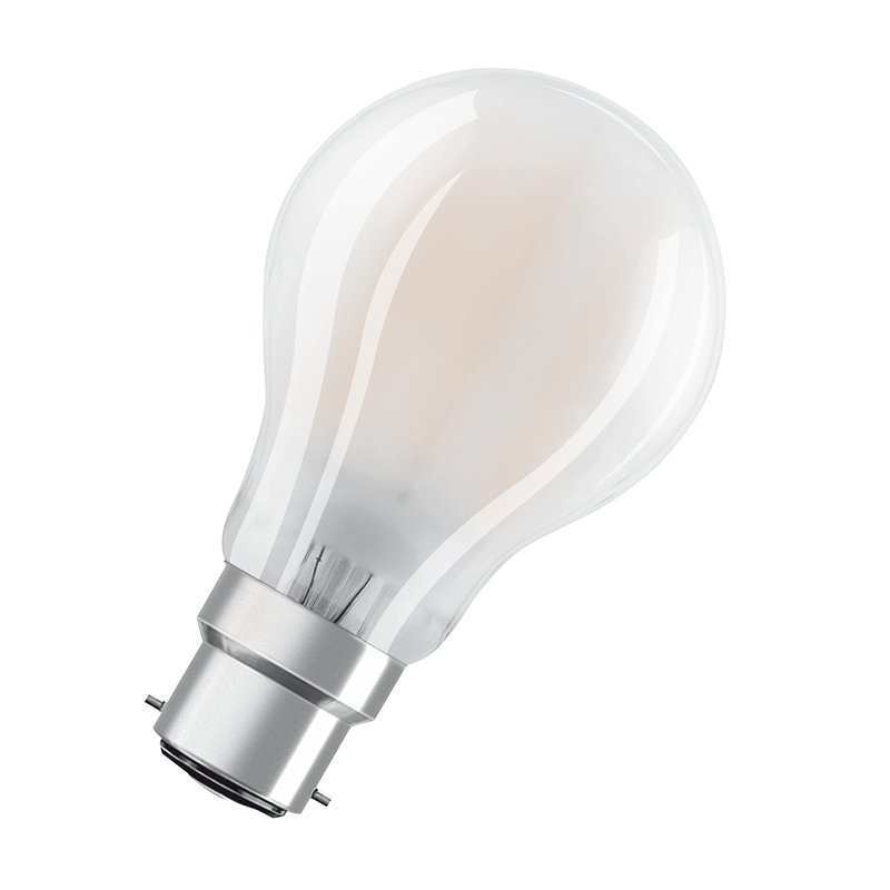 OSRAM Lampe LED dimmable Superstar avec un rendu des couleurs particulièrement élevé (CRI90), B22d-base, verre dépoli ,Blanc fro
