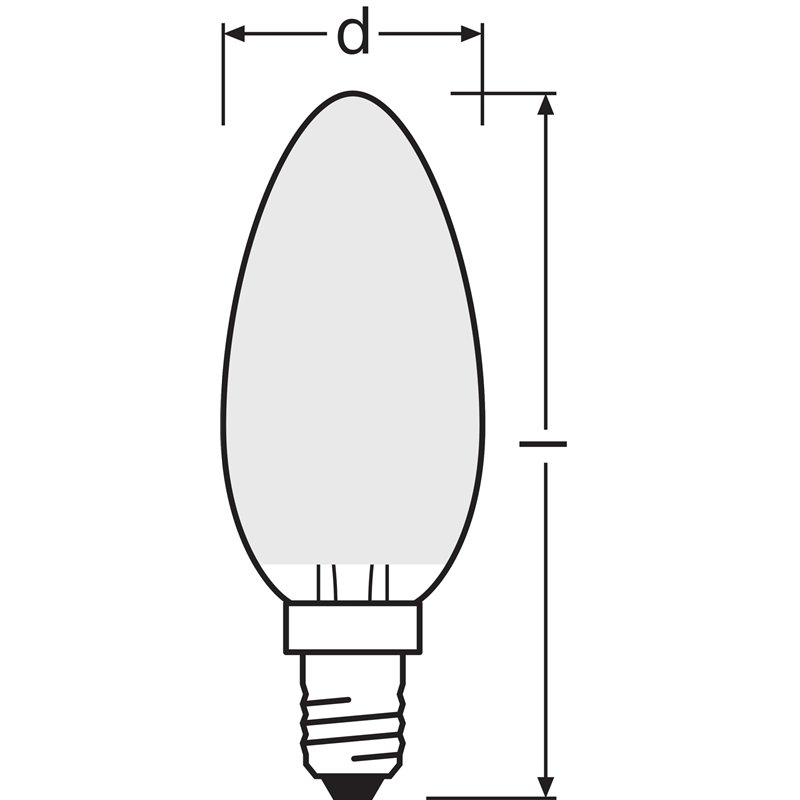 Image secondaire de OSRAM Lampe LED Superstar à intensité variable avec un rendu des couleurs particulièrement élevé (CRI90), E14-base, verre dépoli