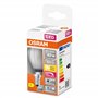 OSRAM Lampe LED dimmable Superstar avec un rendu des couleurs particulièrement élevé (CRI90), E14-base, verre dépoli ,Blanc chau