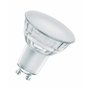 OSRAM Lampe LED dimmable Superstar avec un rendu des couleurs particulièrement élevé (CRI90), GU10-base, verre clair ,Blanc chau