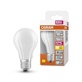 OSRAM Lampe à LED dimmable Superstar avec un rendu des couleurs particulièrement élevé (CRI90), E27-base, verre dépoli ,Blanc ch