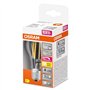 OSRAM Lampe LED dimmable Superstar avec un rendu des couleurs particulièrement élevé (CRI90), E27-base, Aspect filament ,Blanc c
