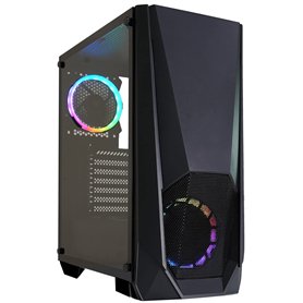 Xilence Xilent Blast X505.ARGB Gaming PC Case, 2X 120mm ARGB PWM Fan, ATX Midi Tower Case, Front Panel with Mesh Part for Good A