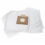 vhbw 20x Sacs remplacement pour Kärcher 4054278229652, 2.863-236.0 pour aspirateur - microfibres non tissées, 35cm x 26,5cm blan