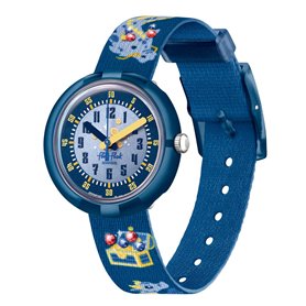 Flik Flak Garçon Analogique-Numérique Quartz Montre avec Bracelet en 0