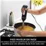 Ninja Foodi 3-en-1 Mixeur, Mélangeur et Hachoir à main, démarrage progressif, 2 vitesses de mixage et 5 vitesses pour hacher, mé