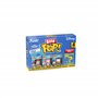 Funko Bitty Pop! Disney - Minnie Mouse (Red Dress), Daisy Duck, Donald Duck et Une Mini-Figurine Mystère en Surprise - 2.2 Cm Co