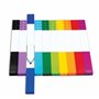 LEGO Iconic Papeterie : Ensemble de 10 Marqueurs - Créatifs Stylos à Gel à Séchage Rapide avec Plaques LEGO - Set de 10 Couleurs