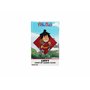 TEKNOFUN - Licence Officiel One Piece - Réveil Lumineux Luffy - Bleu, Rouge et Noir - Fonctionne avec Piles (3X AAA) ou USB (câb