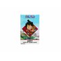 TEKNOFUN - Licence Officiel One Piece - Réveil Lumineux Luffy - Bleu, Rouge et Noir - Fonctionne avec Piles (3X AAA) ou USB (câb