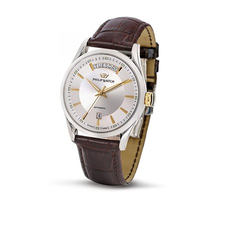 Philip Watch Sunray Montre Homme, Automatique,Analogique - 49,2x39 mm