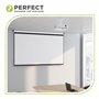 Perfect Support pour projecteurs, inclinable de -15°/ +15°, pivotant à 360°, Rotatif à 360°, Distance au Plafond 15 cm, Charge m