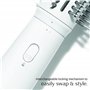 T3 AireBrush Duo Brosse à air chaud interchangeable avec deux accessoires – Comprend 15 combinaisons de chaleur et de vitesse, t