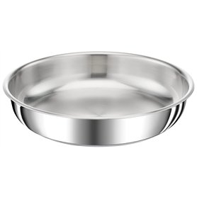 Tefal Ingenio Preference Poêle 28 cm, Empilable, Acier inoxydable, Induction, Polyvalence, Gain de place L9720602