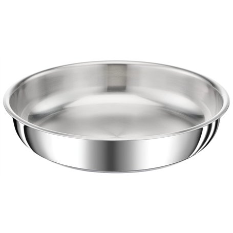 Tefal Ingenio Preference Poêle 28 cm, Empilable, Acier inoxydable, Induction, Polyvalence, Gain de place L9720602