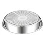 TEFAL Ingenio Preference Poêle 26 cm, Induction, Revêtement antiadhésif, Acier inoxydable, Empilable, Indicateur de température,