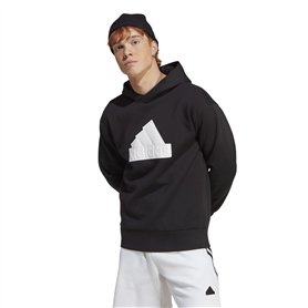 adidas M FI Bos HD Sweat, Noir/Blanc, M Homme