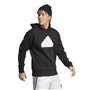 adidas M FI Bos HD Sweat, Noir/Blanc, M Homme