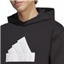 adidas M FI Bos HD Sweat, Noir/Blanc, M Homme