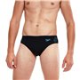 Speedo Hyper IIIoom Splice III Slip de Bain Homme, Noir/Bolt, L