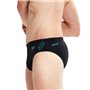 Speedo Hyper IIIoom Splice III Slip de Bain Homme, Noir/Bolt, L